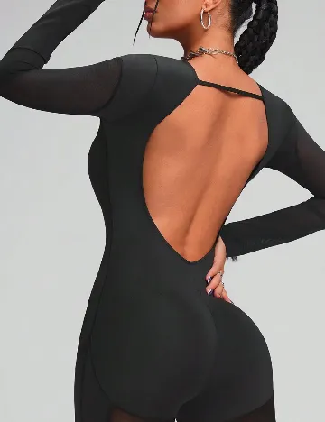 Salopeta SHEIN, negru