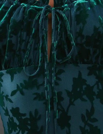 Rochie lunga WAREHOUSE, verde