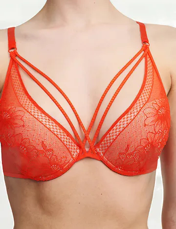 Sutien Passionata by Chantelle, portocaliu