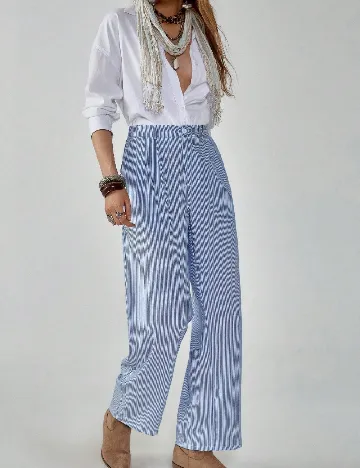 Pantaloni SHEIN, albastru