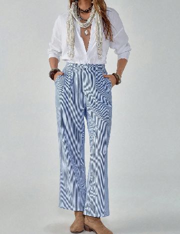 Pantaloni SHEIN, albastru