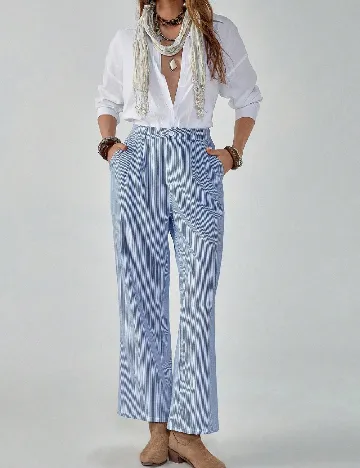 Pantaloni SHEIN, albastru