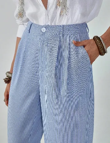 Pantaloni SHEIN, albastru