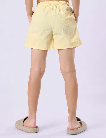 Short de baie Shein Kids, galben