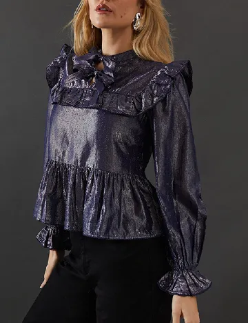 Bluza WAREHOUSE, bleumarin