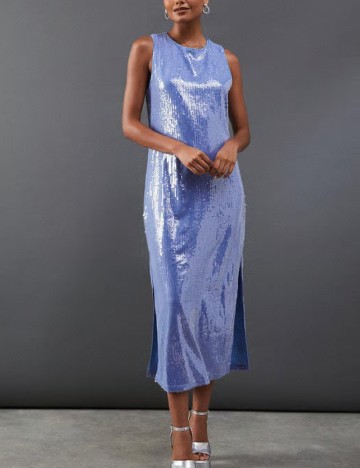 Rochie lunga WAREHOUSE, mov