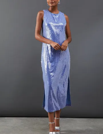 Rochie lunga WAREHOUSE, mov