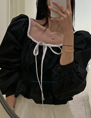 Bluza Dazy, negru