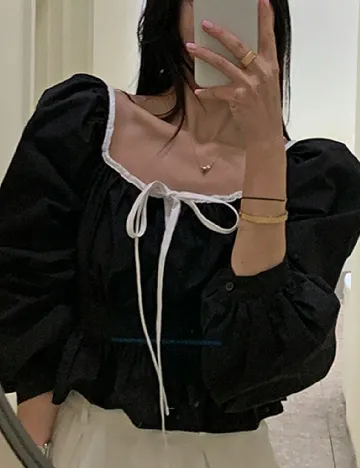 Bluza Dazy, negru