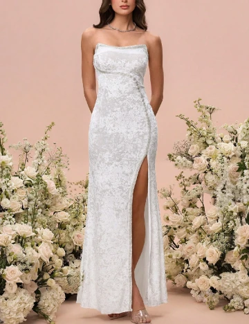 Rochie lunga SHEIN, alb