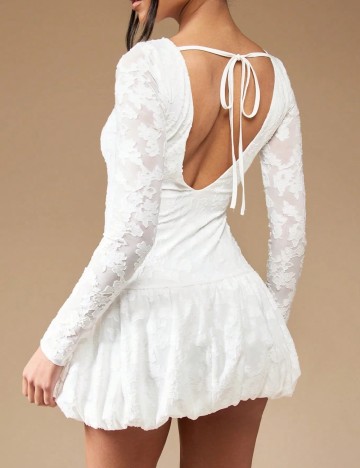 Rochie scurta Missguided, alb