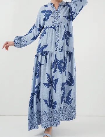 Rochie lunga SHEIN, albastru