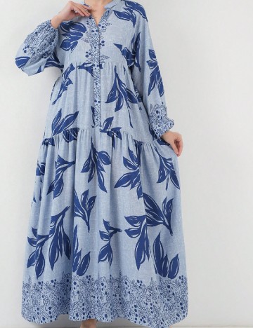 Rochie lunga SHEIN, albastru