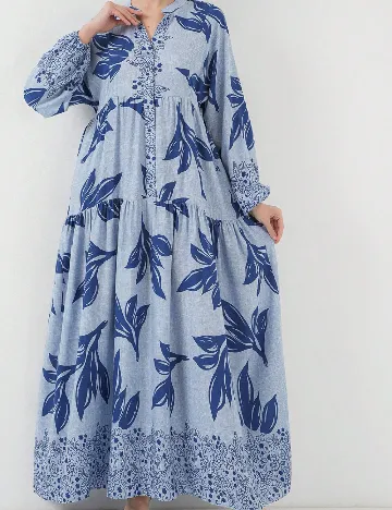 Rochie lunga SHEIN, albastru