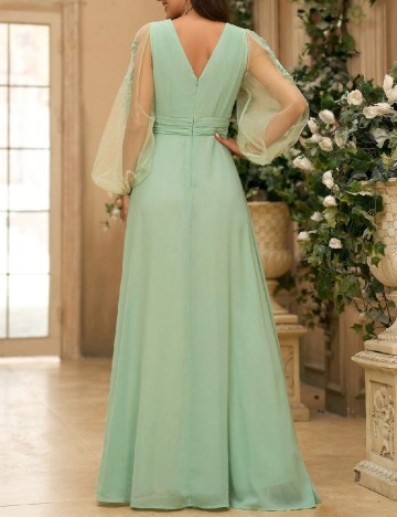 Rochie lunga SHEIN, verde