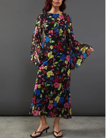 Rochie lunga WAREHOUSE, floral