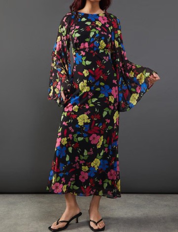 Rochie lunga WAREHOUSE, floral