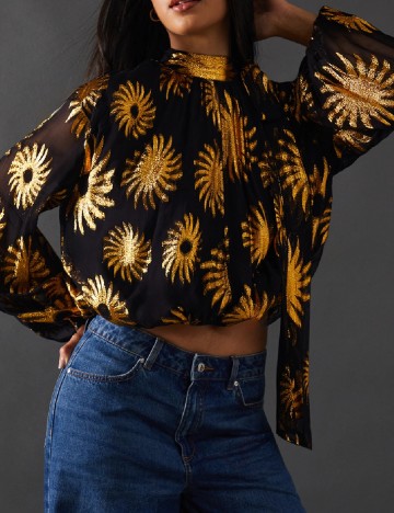 Bluza WAREHOUSE, negru