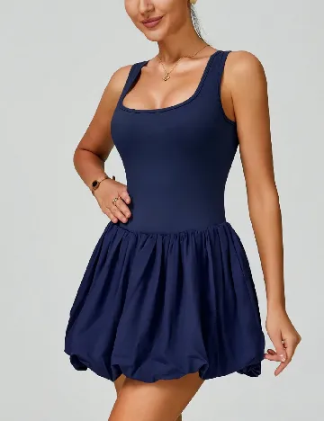 Salopeta SHEIN, bleumarin inchis