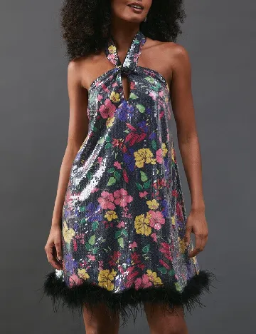 Rochie scurta WAREHOUSE, mix culori