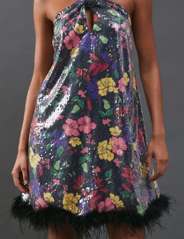 Rochie scurta WAREHOUSE, mix culori