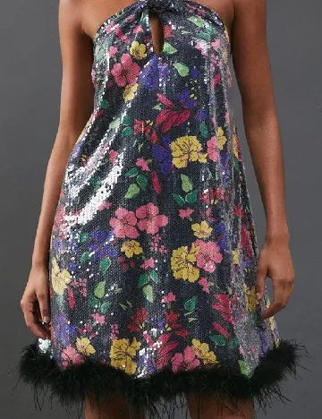 Rochie scurta WAREHOUSE, mix culori