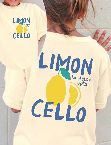 Tricou Shein Kids, bej