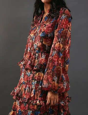 Rochie lunga WAREHOUSE, mix culori