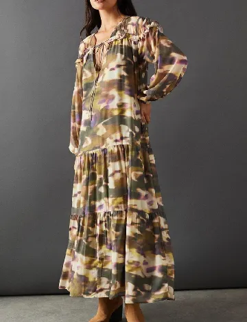 Rochie lunga WAREHOUSE, mix culori
