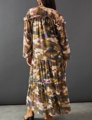 Rochie lunga WAREHOUSE, mix culori