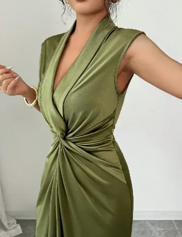 Rochie medie SHEIN, verde