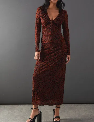 Fusta WAREHOUSE, animal print