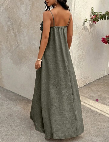 Rochie lunga SHEIN, verde