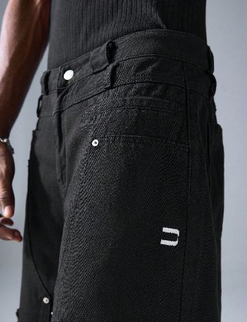 Pantaloni scurti SHEIN, negru
