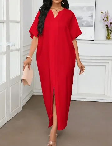 Rochie lunga SHEIN, rosu