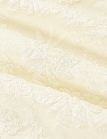 Rochie medie SHEIN, ecru