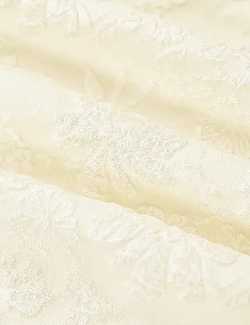 Rochie medie SHEIN, ecru