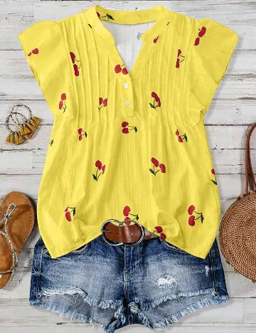 Bluza SHEIN, galben