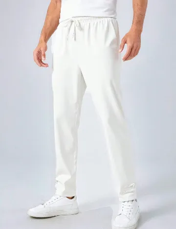 Pantaloni SHEIN, alb
