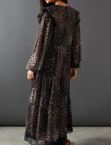 Rochie lunga WAREHOUSE, animal print