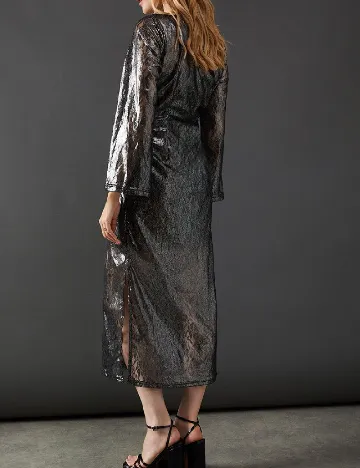 Rochie medie WAREHOUSE, gri