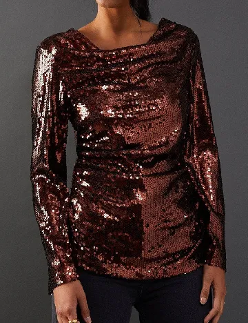 Bluza WAREHOUSE, maro