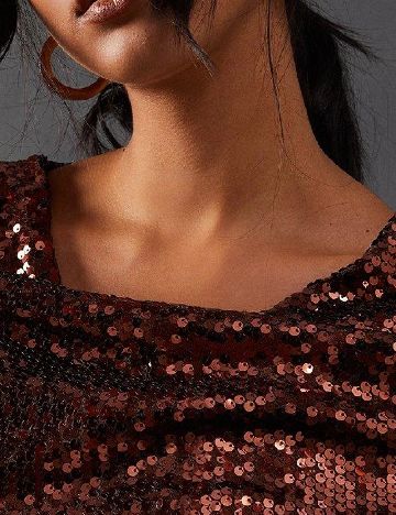 Bluza WAREHOUSE, maro