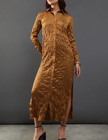 Rochie lunga WAREHOUSE, maro