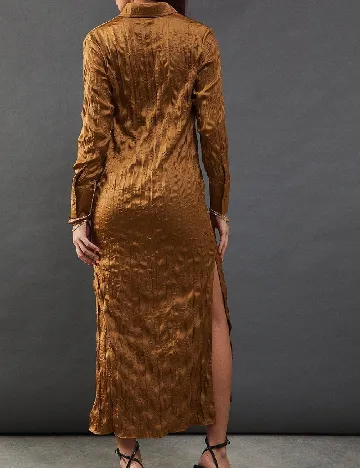 Rochie lunga WAREHOUSE, maro