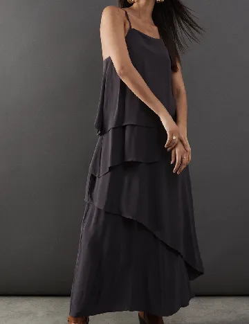 Rochie lunga WAREHOUSE, gri