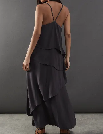 Rochie lunga WAREHOUSE, gri