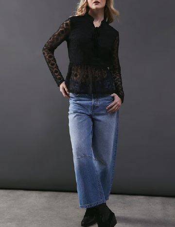 Bluza WAREHOUSE, negru