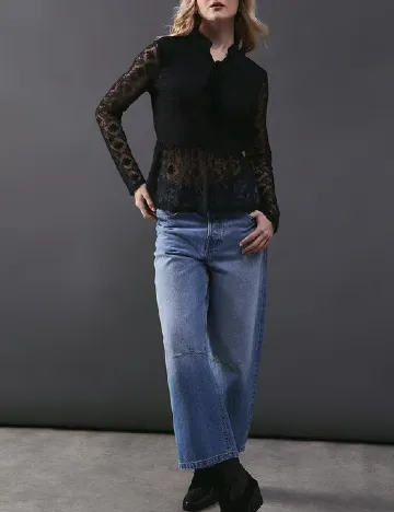 Bluza WAREHOUSE, negru