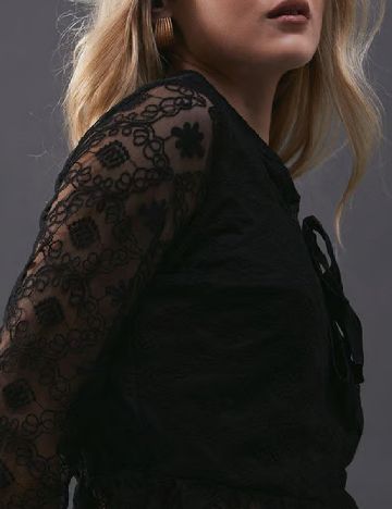 Bluza WAREHOUSE, negru